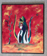 Uitvoering: Acryl op hout, 60 x 70 cm, Beschikbaar