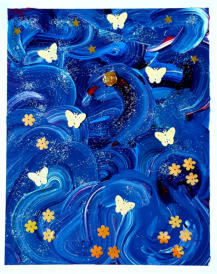 Uitvoering: Acryl op doek, Afmeting: 15 x 30 cm