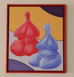 Uitvoering :  Acryl op MDF, 30 x 45 cm, Beschikbaar