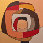 Uitvoering : Acryl op MDF, 100 x 100 cm, Beschikbaar