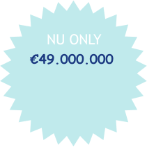 NU ONLY  €49.000.000